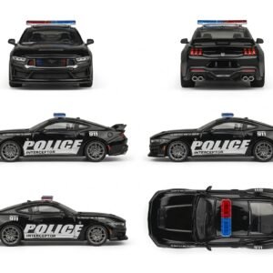 • Modelo Ford Mustang GTD Police escala 1:64 edición limitada