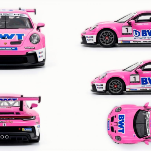 Porsche 911 GT3 Cup (992) #1 BWT Lechner Racing 1:64 – El Líder de la Supercup