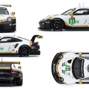 Porsche 911 RSR Nº 91: El Campeón de le Mans en Escala 1:64