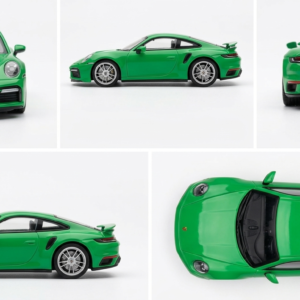 Mini GT Porsche 911 Turbo S (992) Python Green